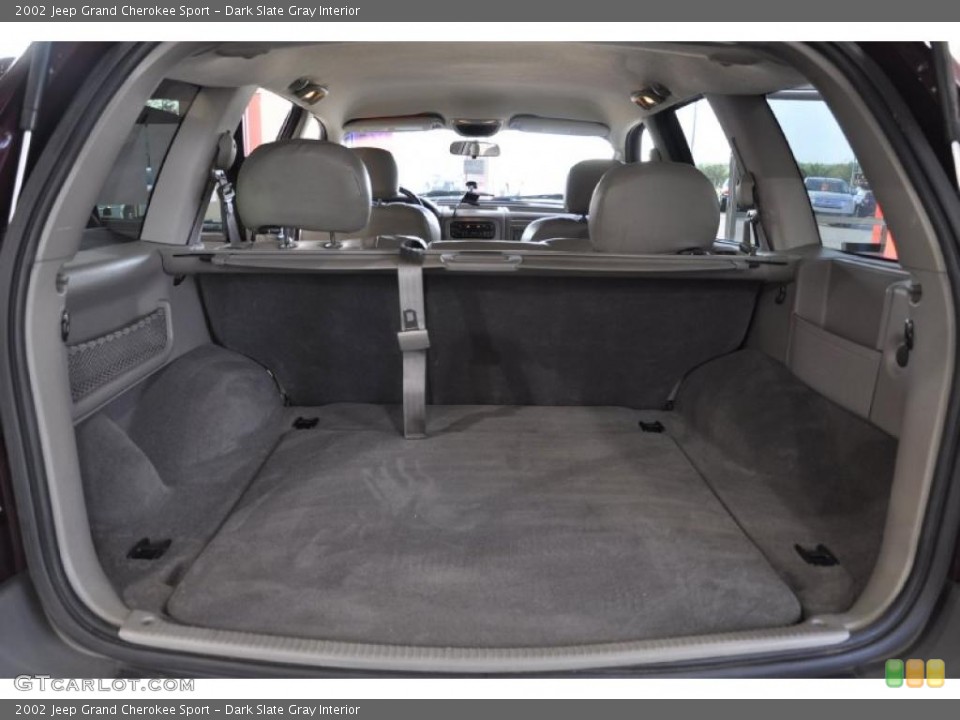 Dark Slate Gray Interior Trunk for the 2002 Jeep Grand Cherokee Sport #47495703