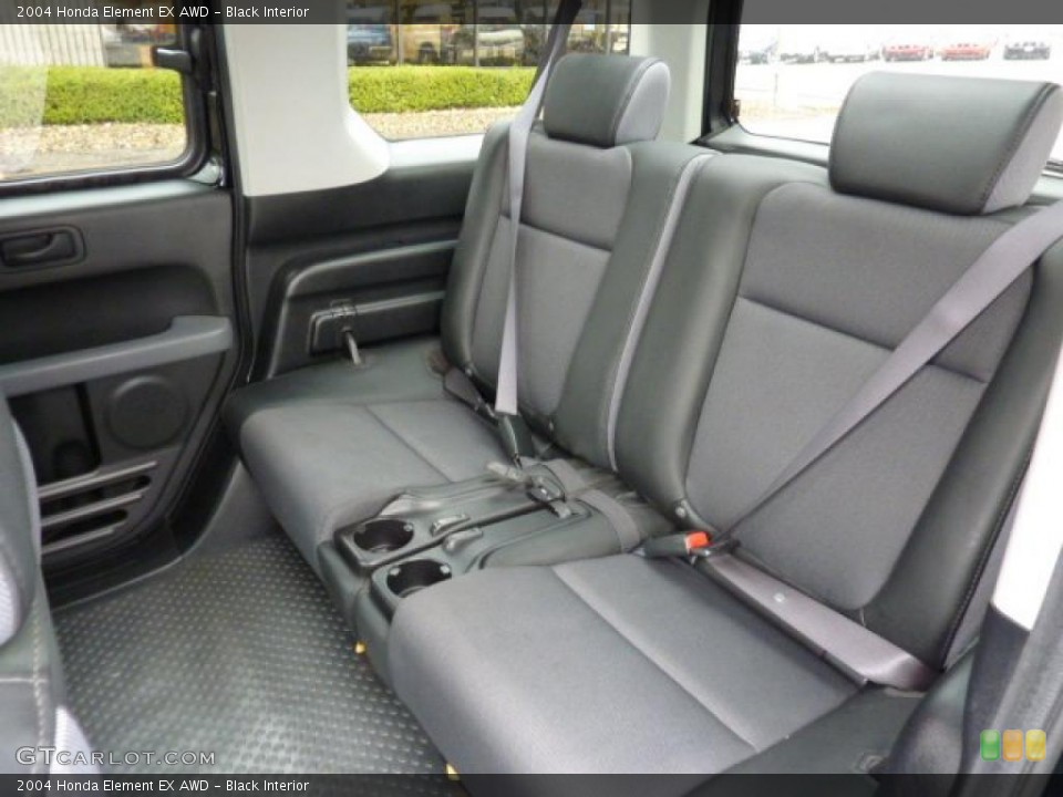 Black Interior Photo for the 2004 Honda Element EX AWD #47496771