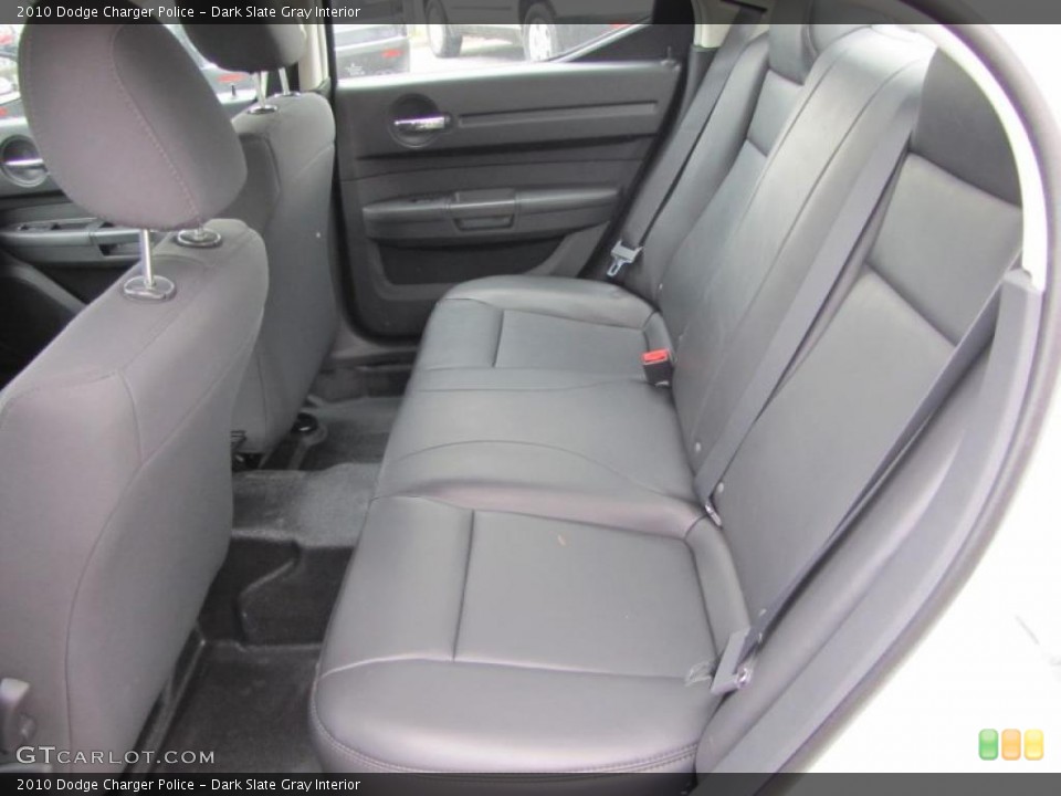 Dark Slate Gray Interior Photo for the 2010 Dodge Charger Police #47500462