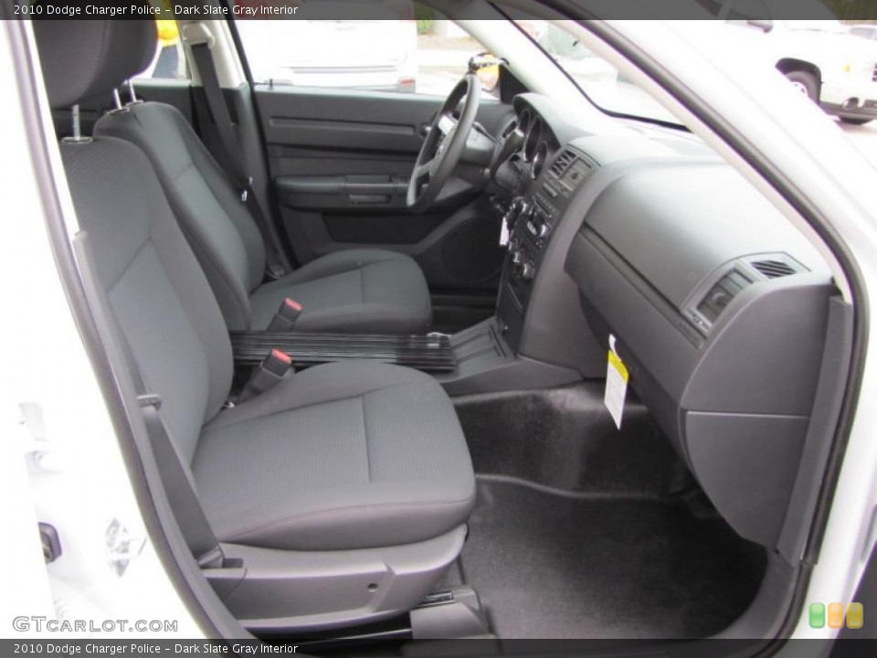 Dark Slate Gray Interior Photo for the 2010 Dodge Charger Police #47500480