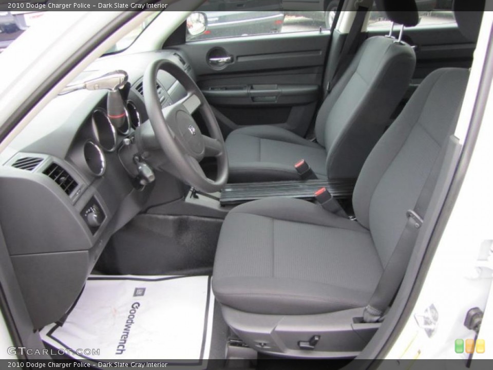 Dark Slate Gray Interior Photo for the 2010 Dodge Charger Police #47500732