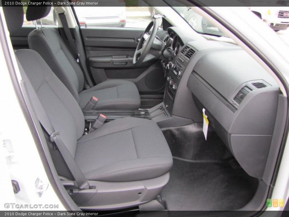 Dark Slate Gray Interior Photo for the 2010 Dodge Charger Police #47500780