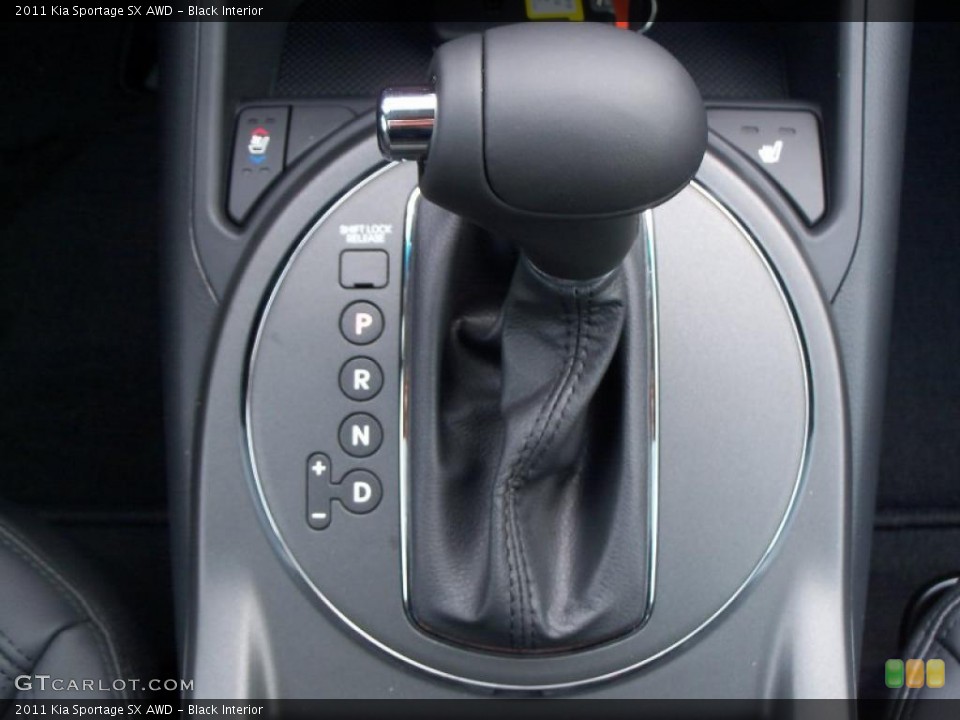 Black Interior Transmission for the 2011 Kia Sportage SX AWD #47502250