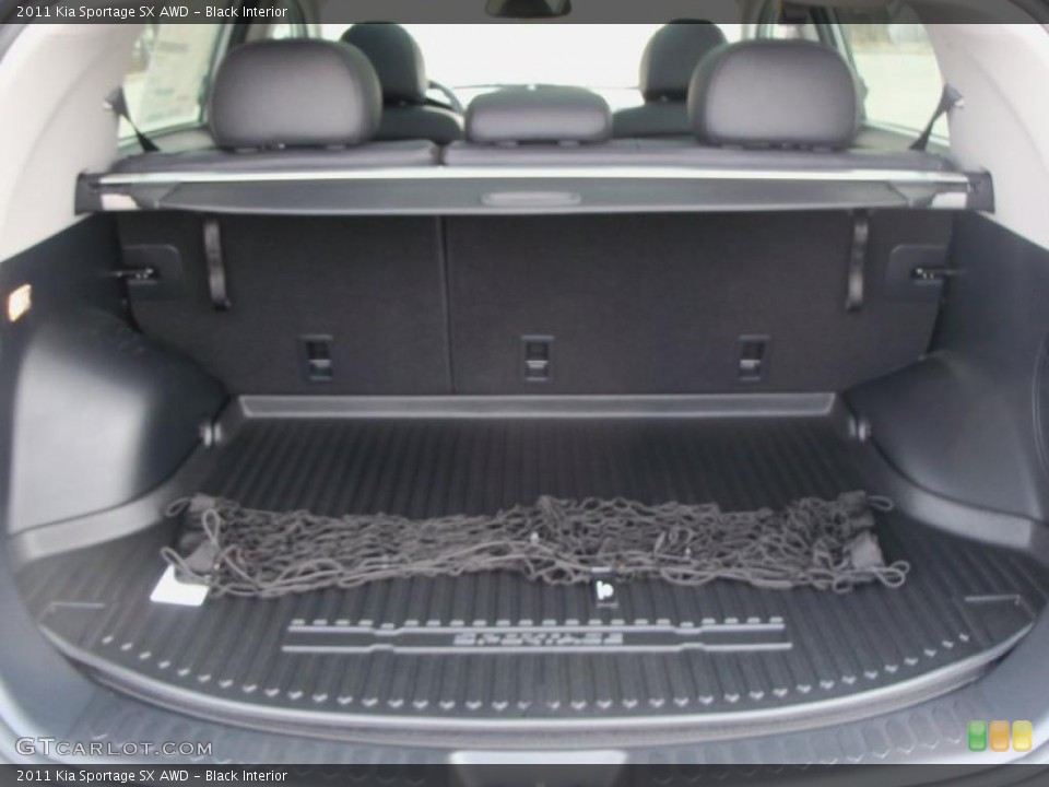 Black Interior Trunk for the 2011 Kia Sportage SX AWD #47502316