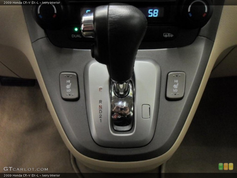 Ivory Interior Transmission for the 2009 Honda CR-V EX-L #47506627