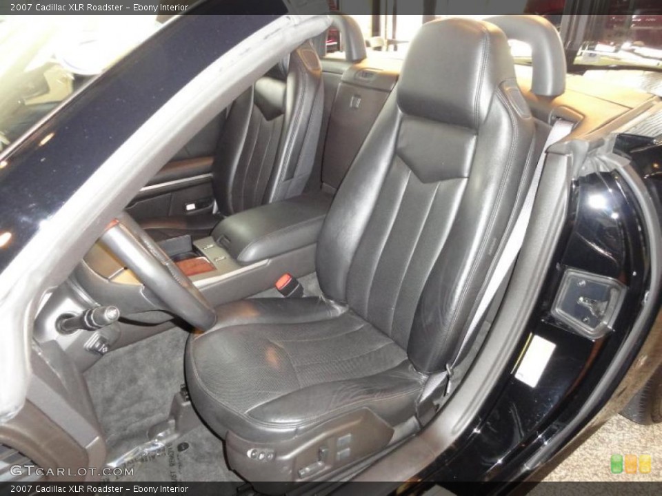 Ebony Interior Photo for the 2007 Cadillac XLR Roadster #47507140