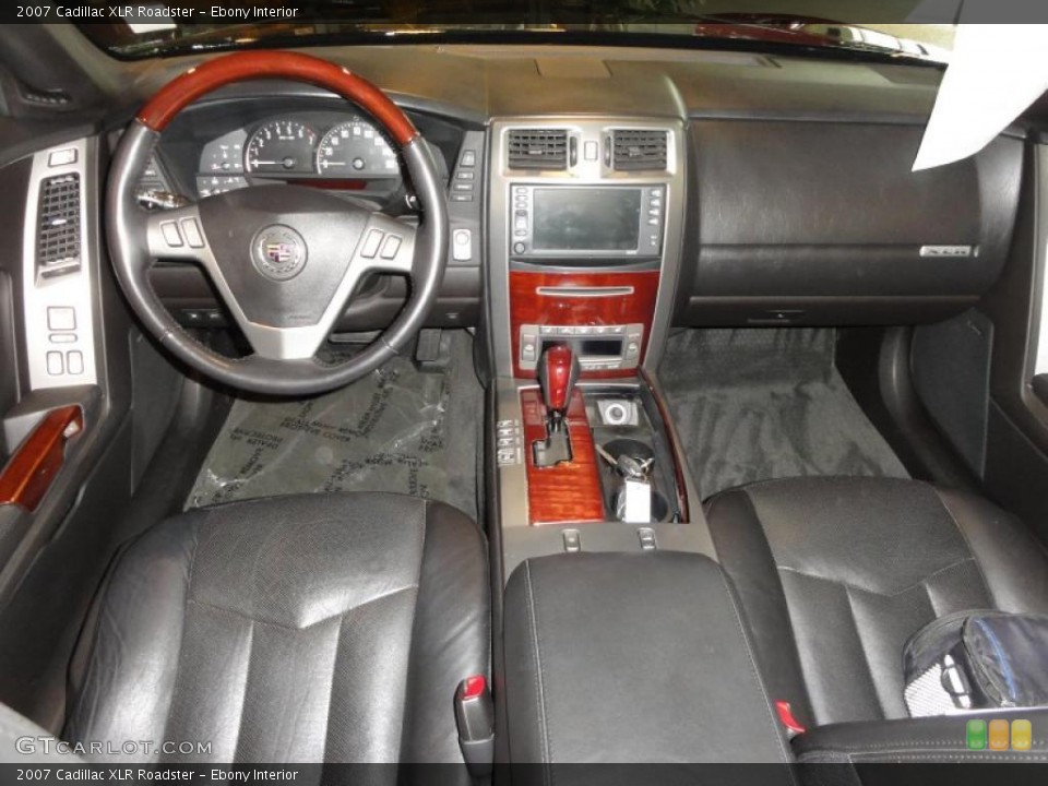 Ebony Interior Dashboard for the 2007 Cadillac XLR Roadster #47507299