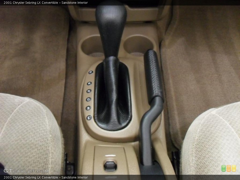 Sandstone Interior Transmission for the 2001 Chrysler Sebring LX Convertible #47507419
