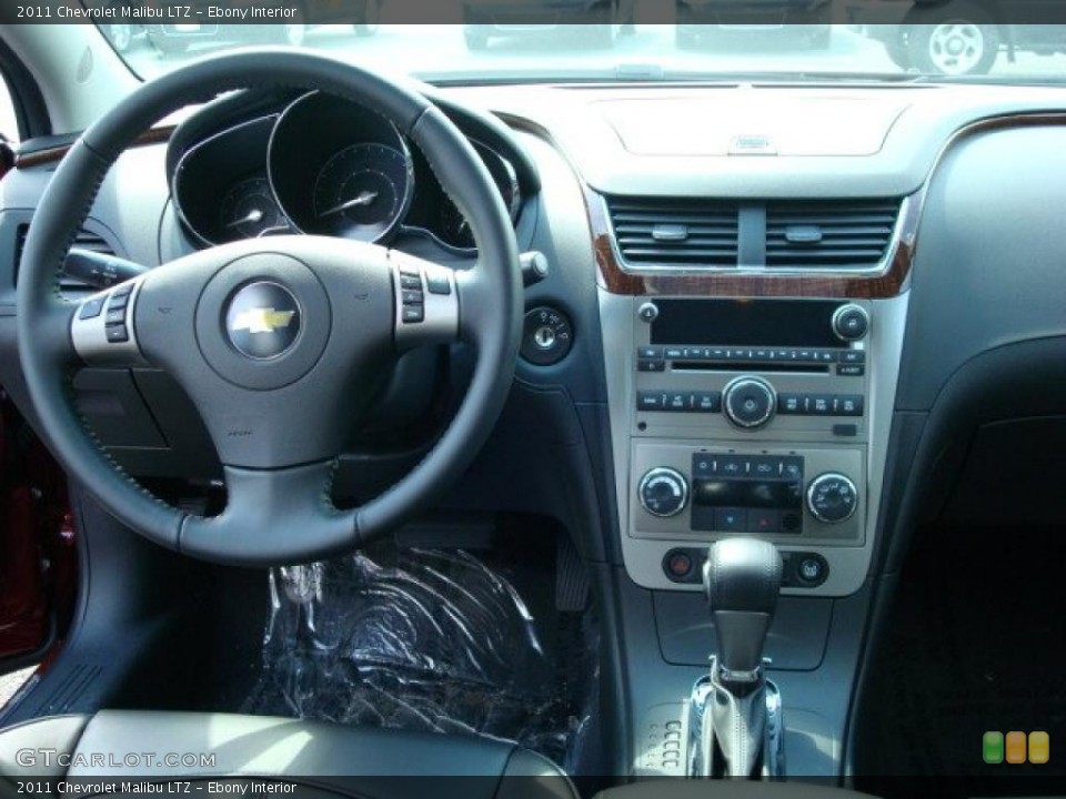 Ebony Interior Dashboard for the 2011 Chevrolet Malibu LTZ #47507575
