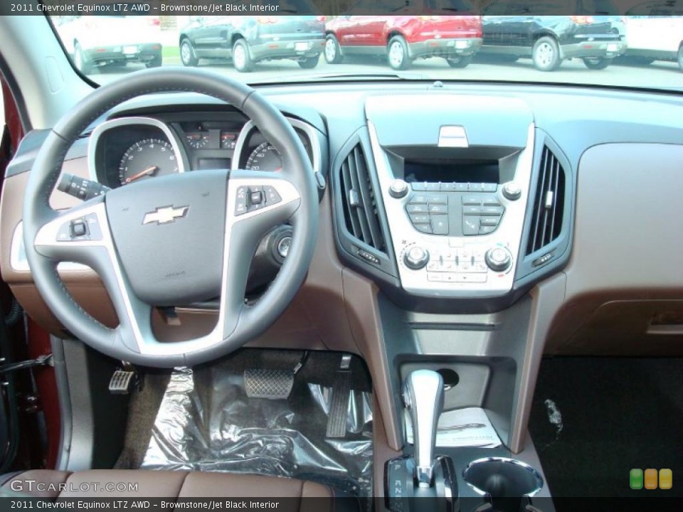 Brownstone/Jet Black Interior Dashboard for the 2011 Chevrolet Equinox LTZ AWD #47508862