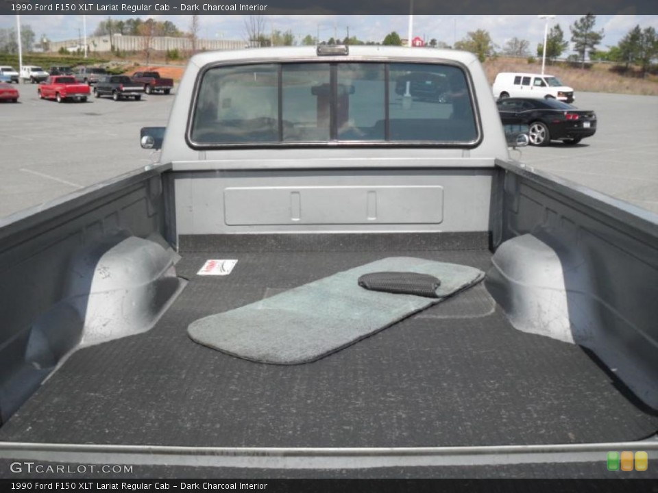 Dark Charcoal Interior Trunk for the 1990 Ford F150 XLT Lariat Regular Cab #47509846