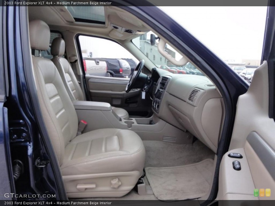 Medium Parchment Beige Interior Photo for the 2003 Ford Explorer XLT 4x4 #47511598