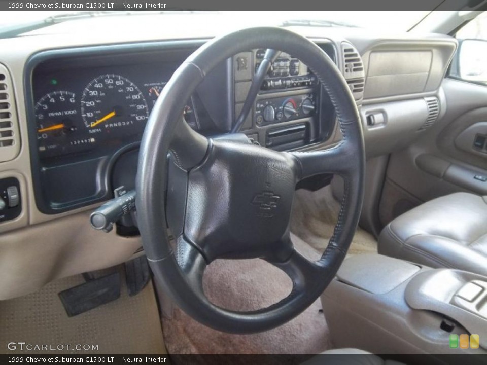 Neutral Interior Steering Wheel for the 1999 Chevrolet Suburban C1500 LT #47512375