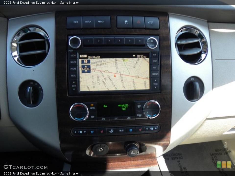 Stone Interior Navigation for the 2008 Ford Expedition EL Limited 4x4 #47513908