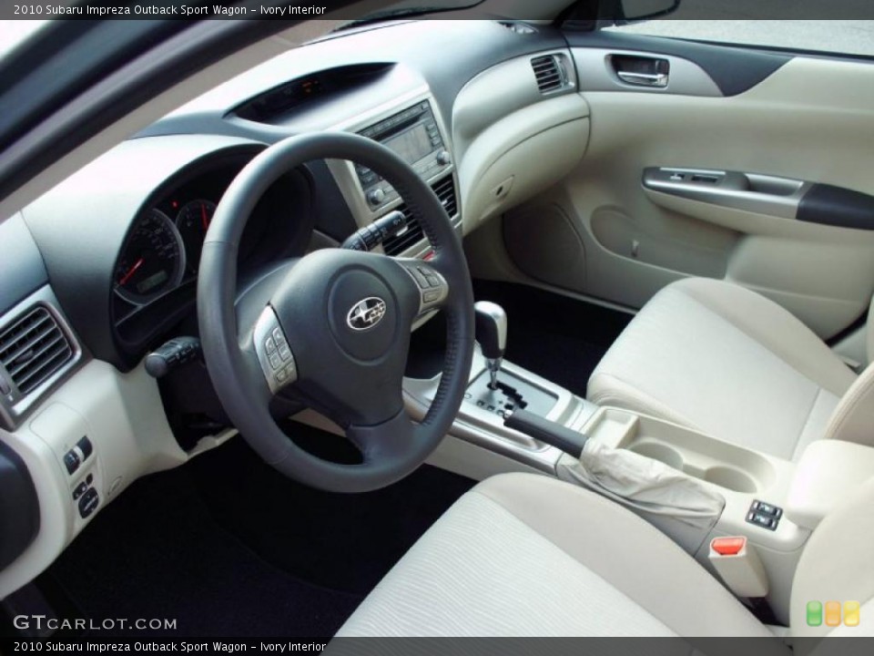 Ivory Interior Photo for the 2010 Subaru Impreza Outback Sport Wagon #47514094