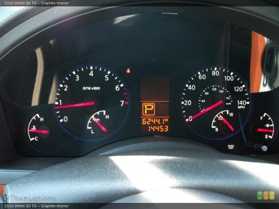 Graphite Interior Gauges for the 2010 Infiniti QX 56 #47514307