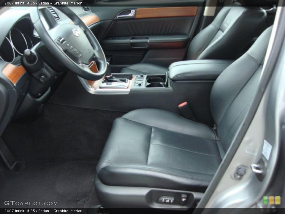 Graphite Interior Photo for the 2007 Infiniti M 35x Sedan #47516011