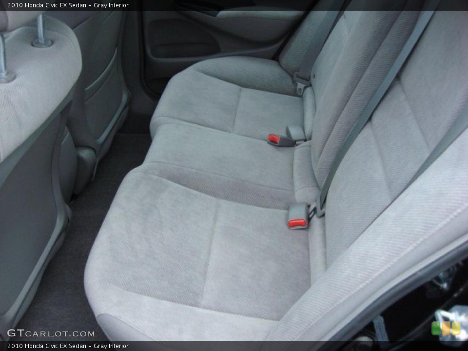 Gray Interior Photo for the 2010 Honda Civic EX Sedan #47516176