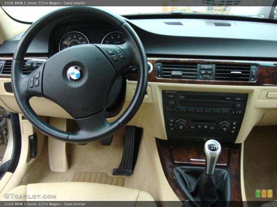 Sand Interior Dashboard for the 2006 BMW 3 Series 325xi Wagon #47517073