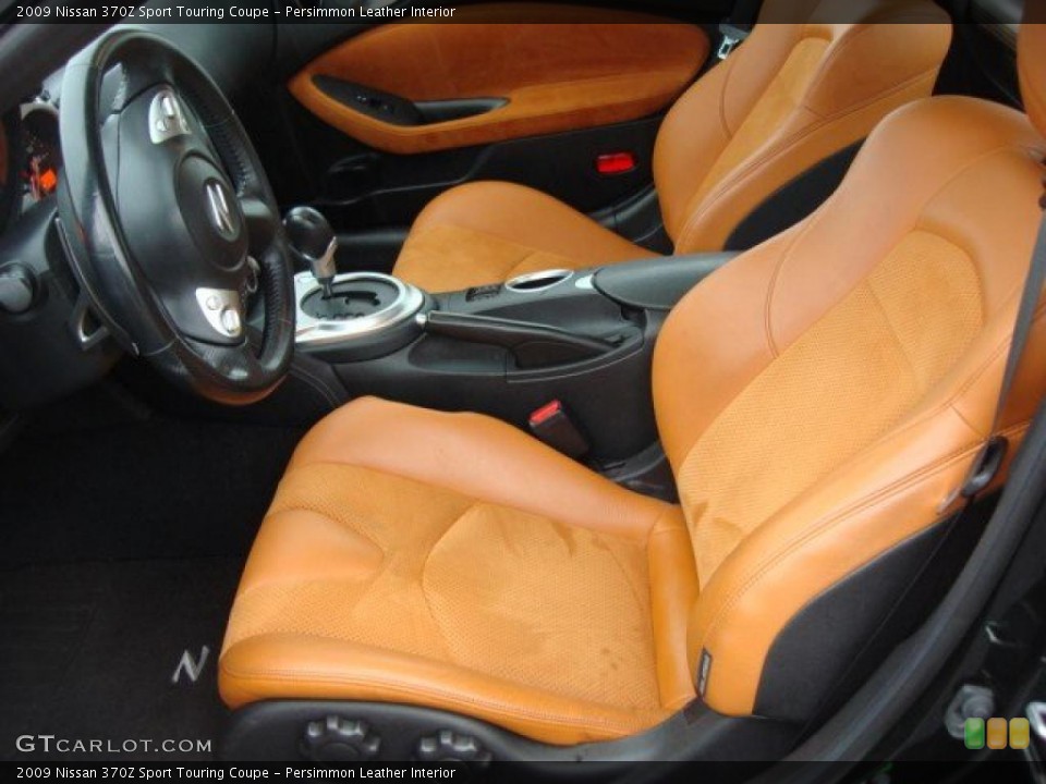 Persimmon Leather Interior Photo for the 2009 Nissan 370Z Sport Touring Coupe #47517346