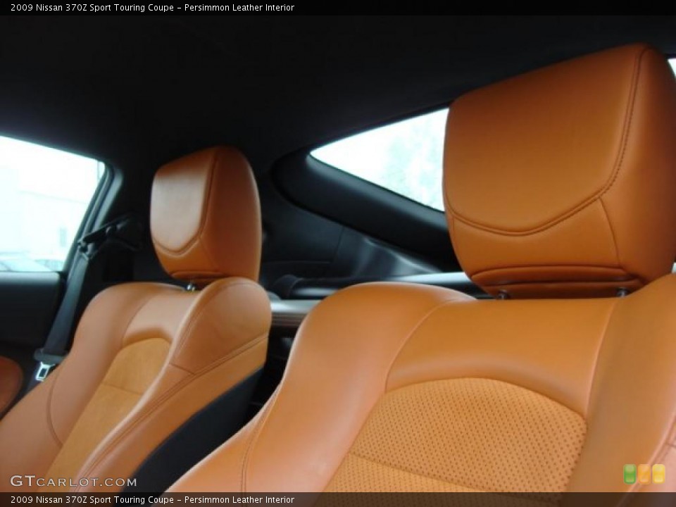 Persimmon Leather Interior Photo for the 2009 Nissan 370Z Sport Touring Coupe #47517358
