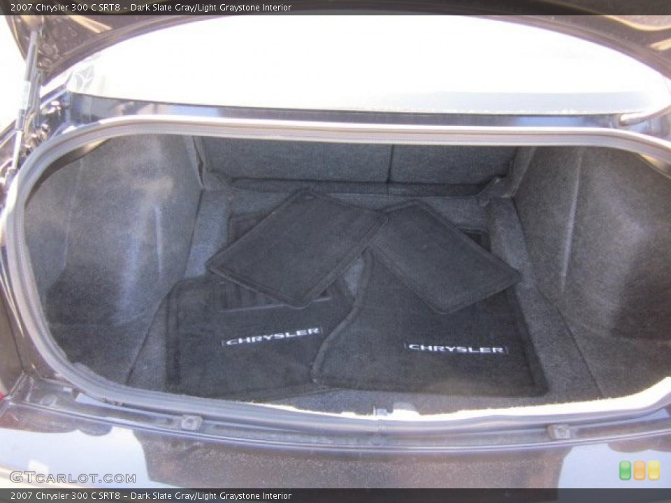 Dark Slate Gray/Light Graystone Interior Trunk for the 2007 Chrysler 300 C SRT8 #47518864