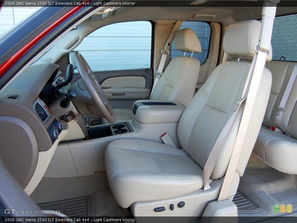 Light Cashmere Interior Photo for the 2008 GMC Sierra 1500 SLT Extended Cab 4x4 #47518882