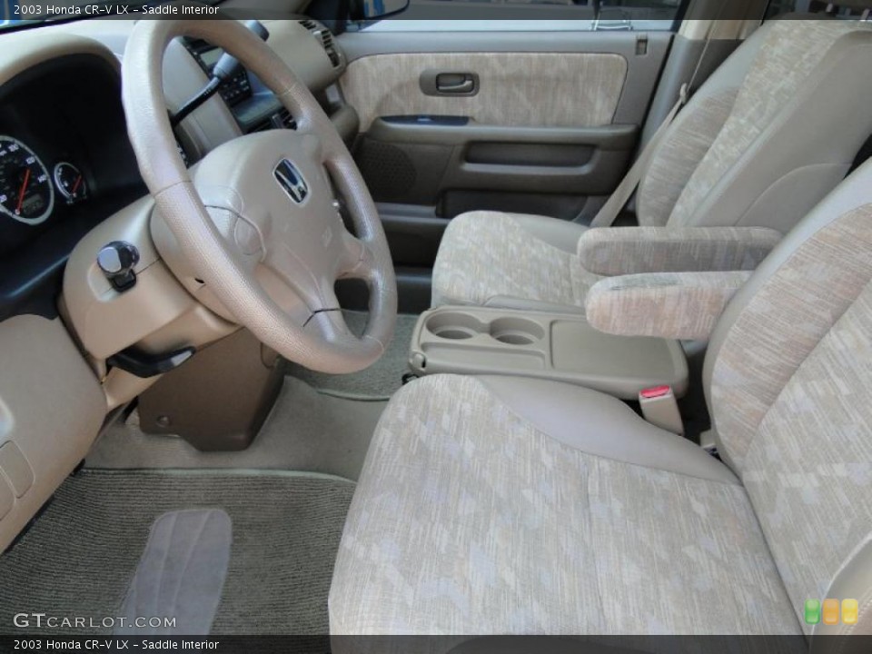 Saddle Interior Photo for the 2003 Honda CR-V LX #47520433