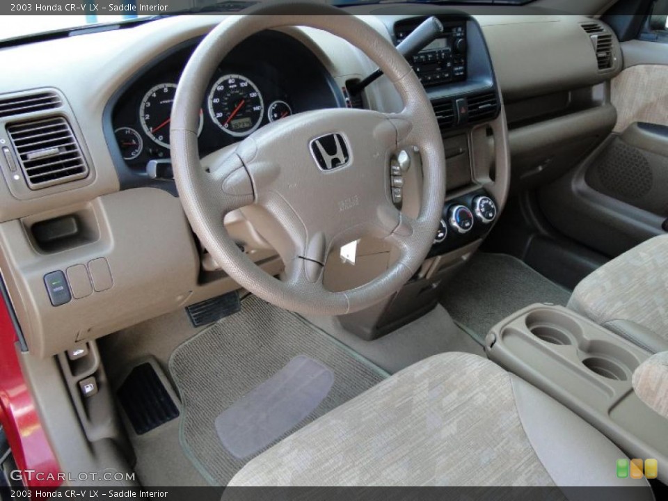 Saddle Interior Prime Interior for the 2003 Honda CR-V LX #47520445