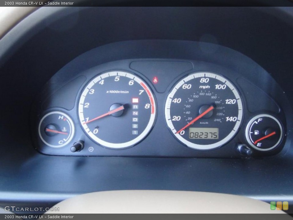 Saddle Interior Gauges for the 2003 Honda CR-V LX #47520493
