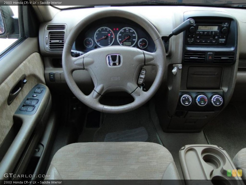 Saddle Interior Dashboard for the 2003 Honda CR-V LX #47520514