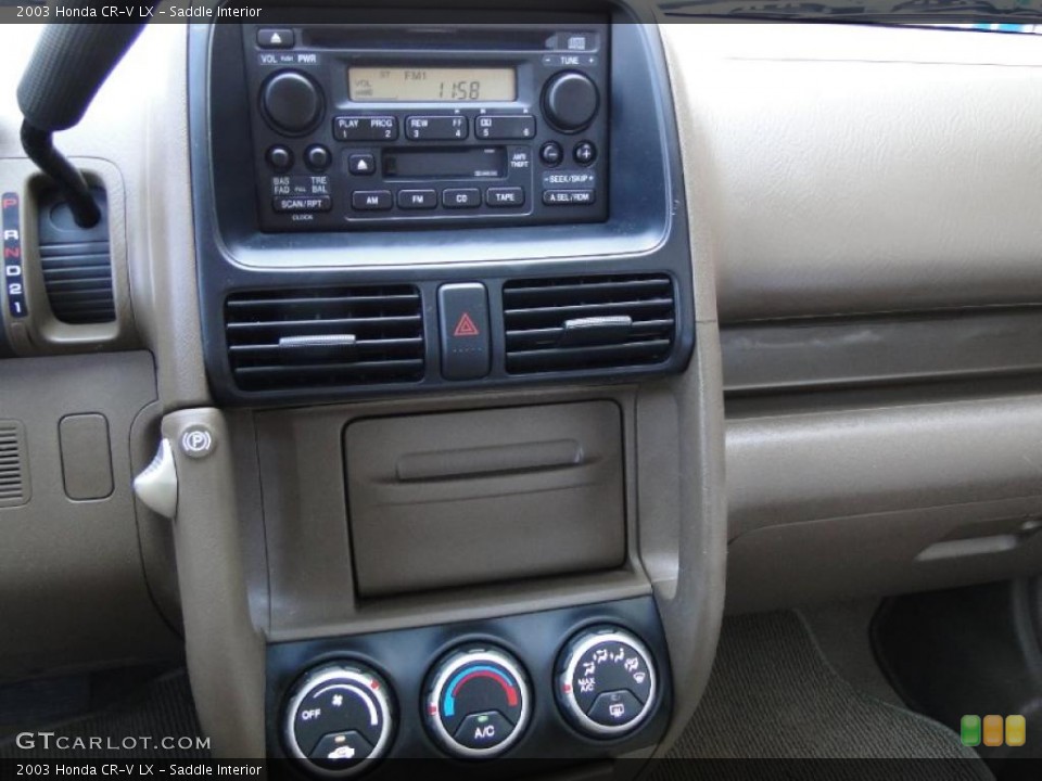 Saddle Interior Controls for the 2003 Honda CR-V LX #47520523