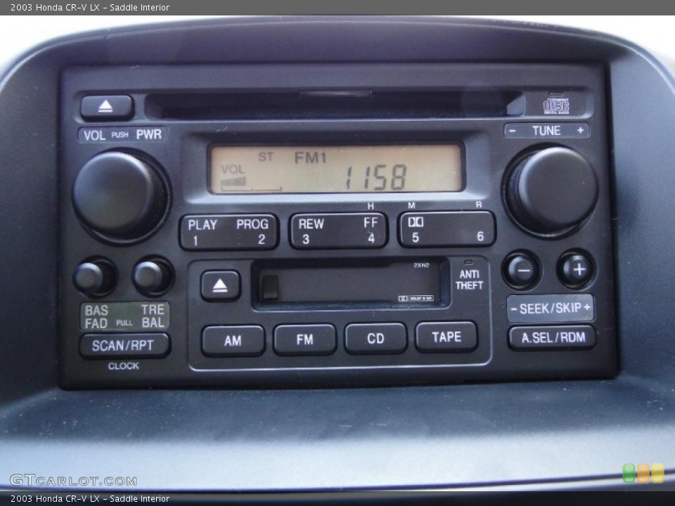 Saddle Interior Controls for the 2003 Honda CR-V LX #47520532