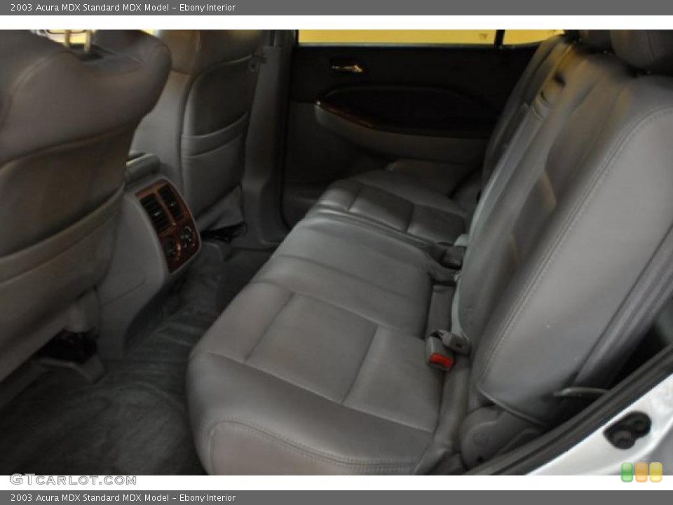 Ebony Interior Photo for the 2003 Acura MDX  #47520763