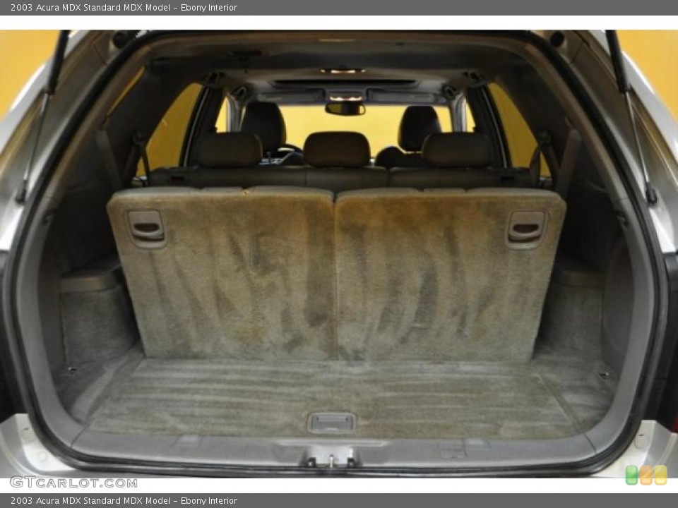 Ebony Interior Trunk for the 2003 Acura MDX  #47520781
