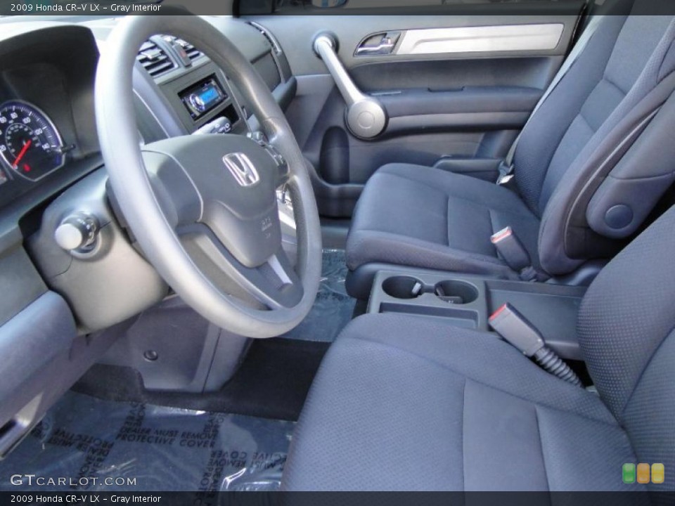 Gray Interior Photo for the 2009 Honda CR-V LX #47520829