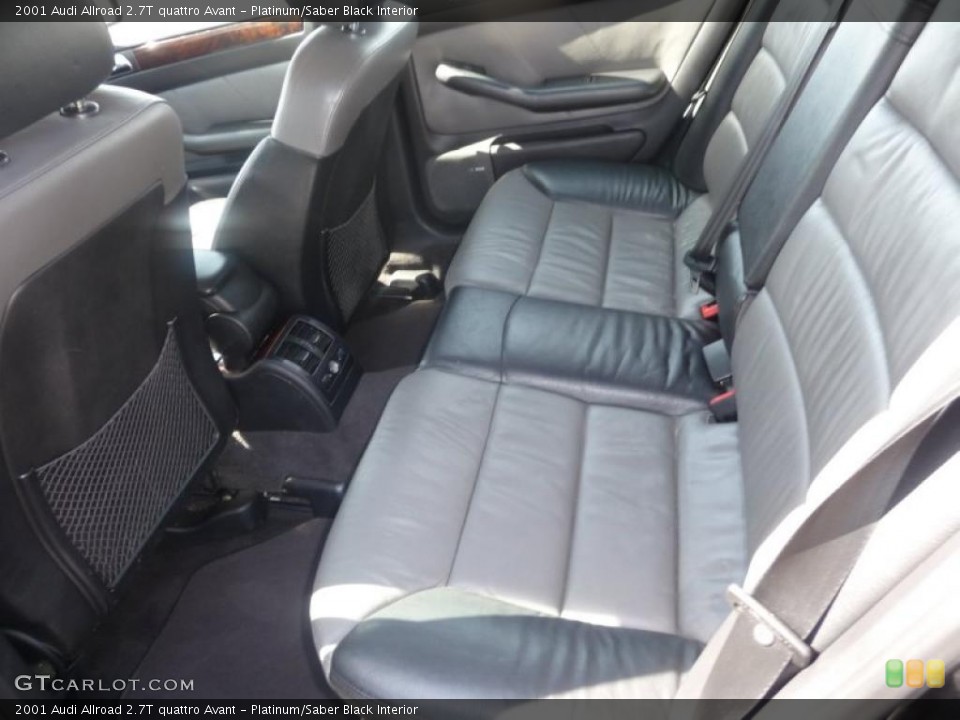 Platinum/Saber Black Interior Photo for the 2001 Audi Allroad 2.7T quattro Avant #47520853