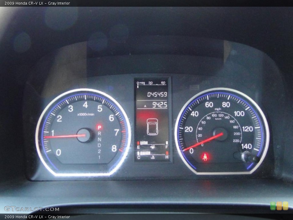 Gray Interior Gauges for the 2009 Honda CR-V LX #47520874