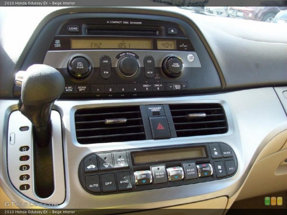 Beige Interior Controls for the 2010 Honda Odyssey EX #47522257