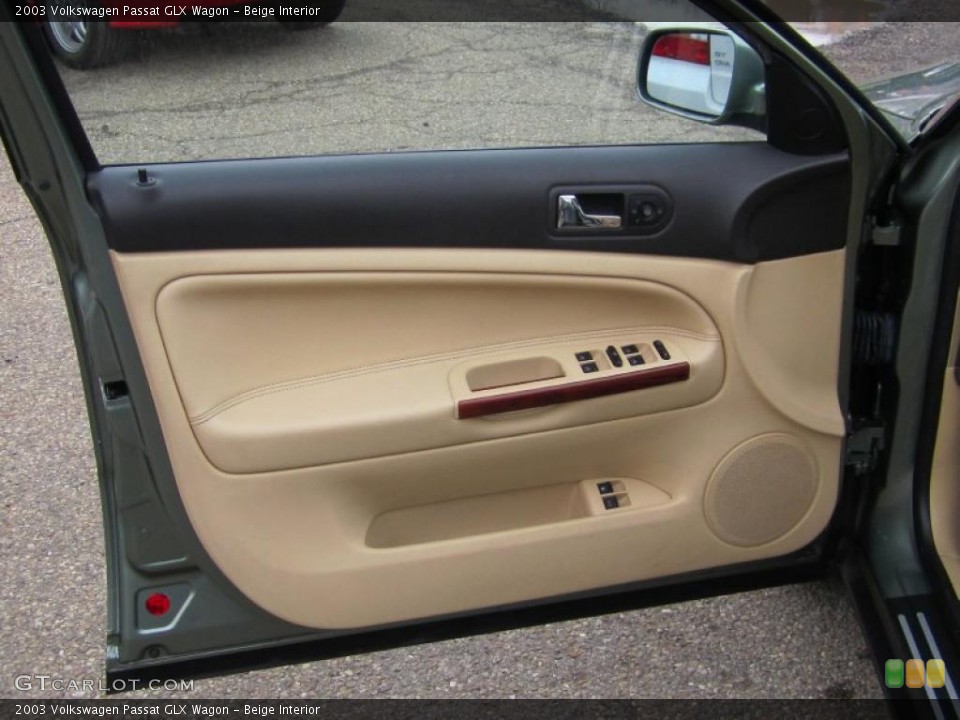 Beige Interior Door Panel for the 2003 Volkswagen Passat GLX Wagon #47526127