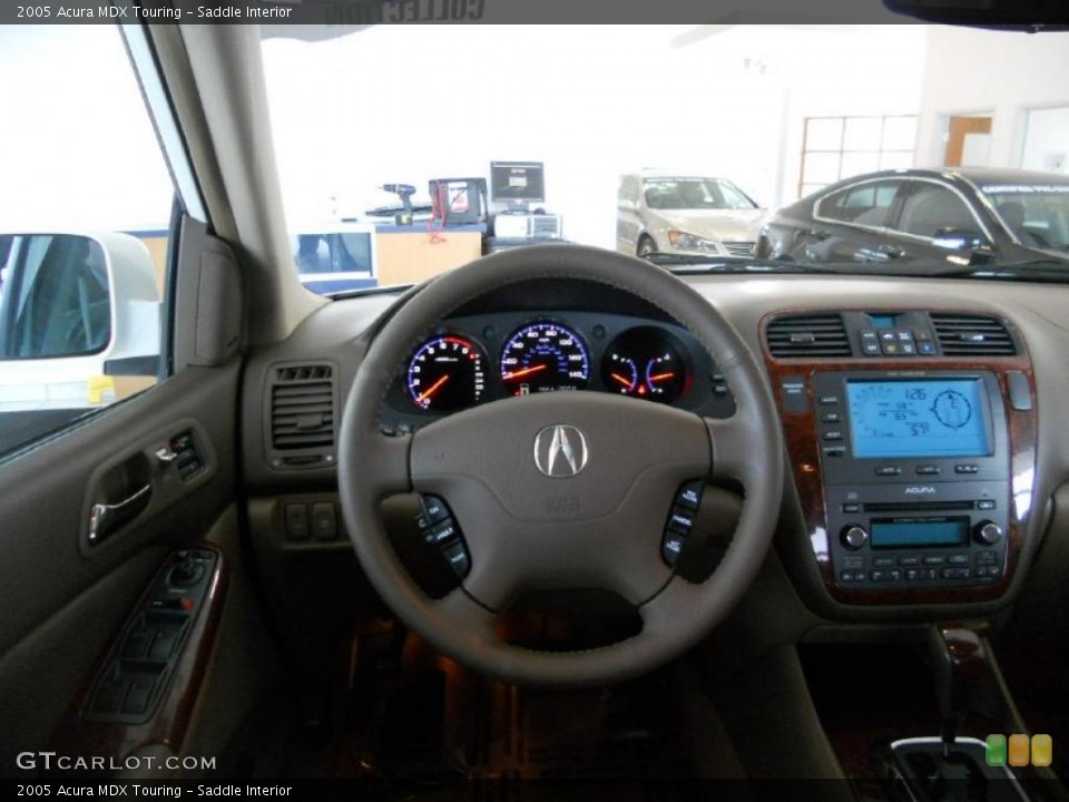 Saddle Interior Controls for the 2005 Acura MDX Touring #47527267