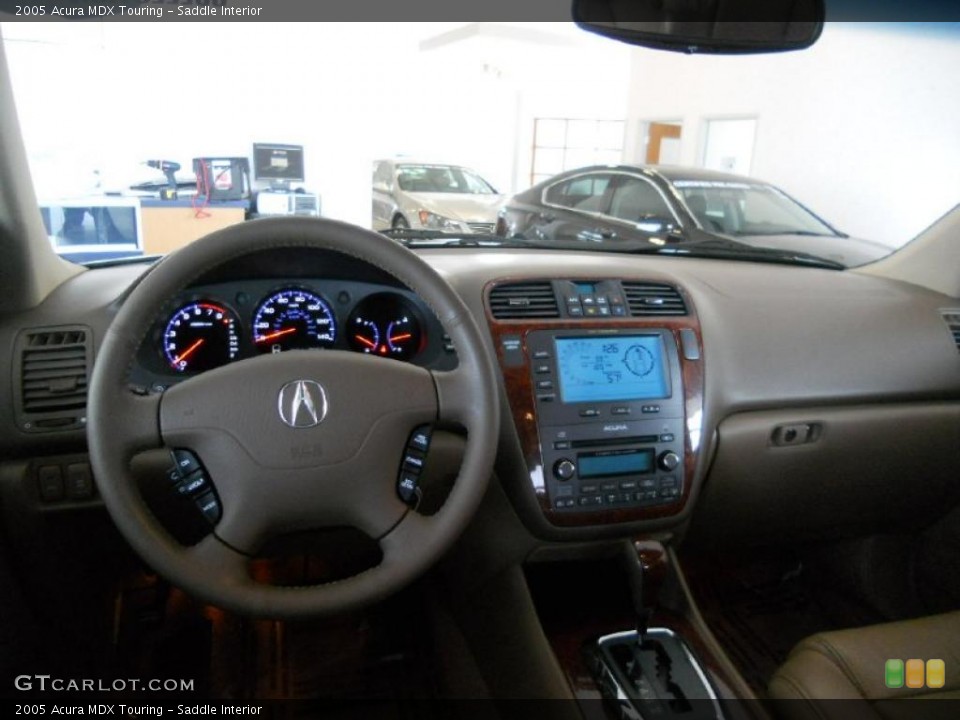 Saddle Interior Dashboard for the 2005 Acura MDX Touring #47527273