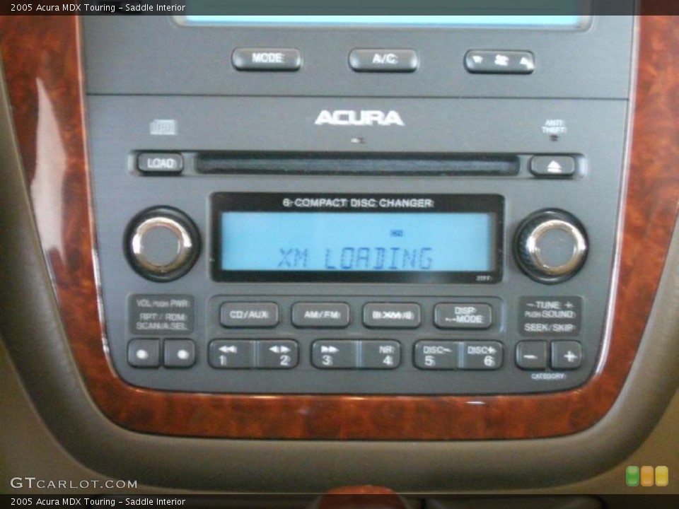Saddle Interior Controls for the 2005 Acura MDX Touring #47527309