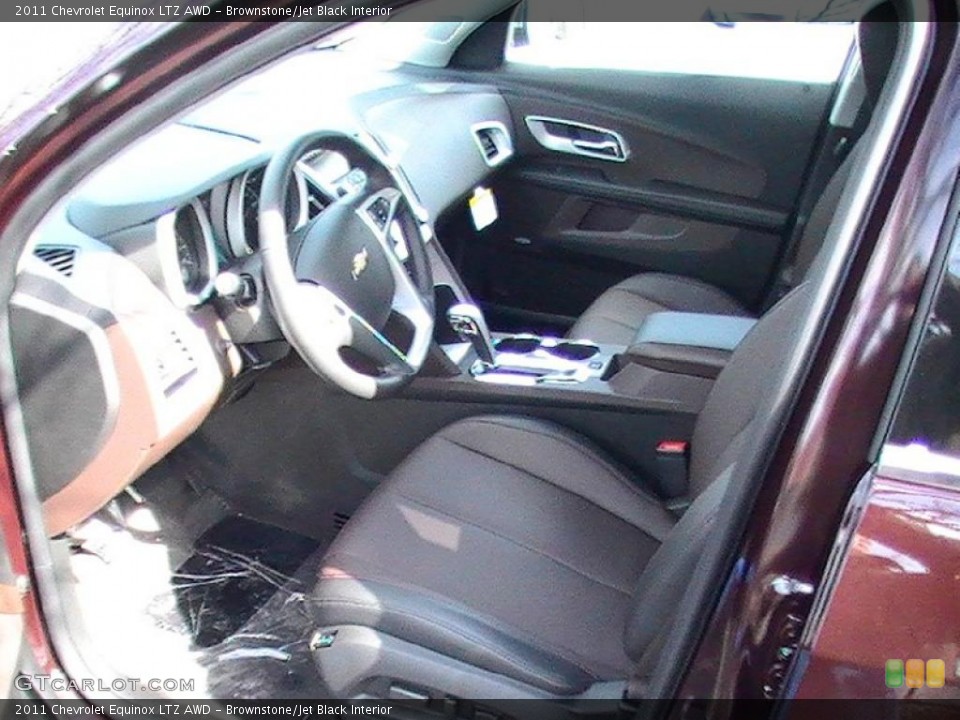 Brownstone/Jet Black Interior Photo for the 2011 Chevrolet Equinox LTZ AWD #47529427
