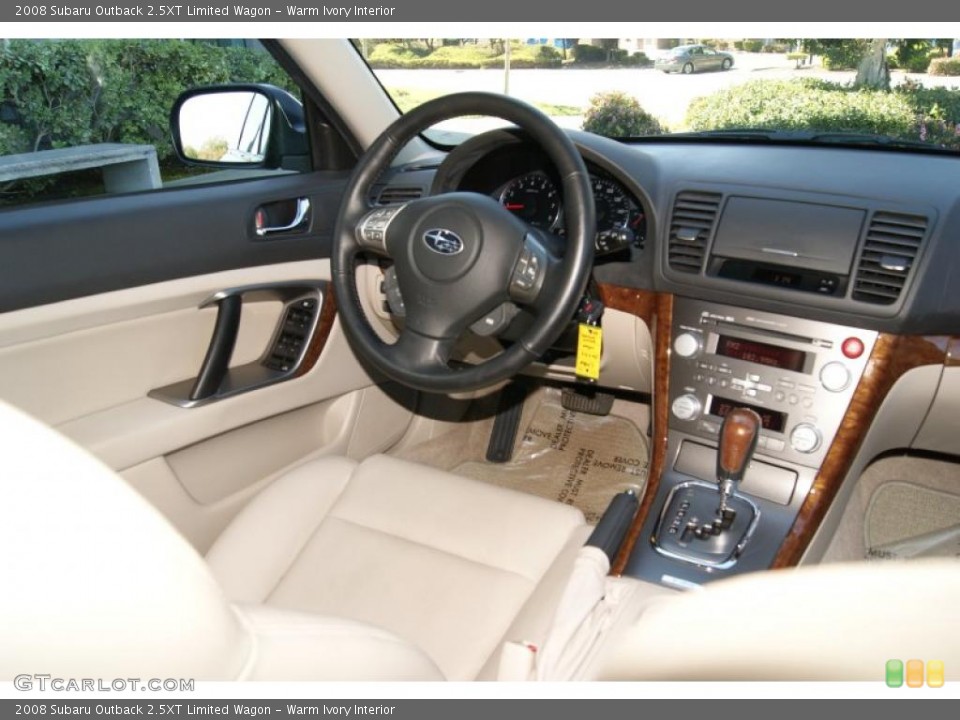 Warm Ivory Interior Dashboard for the 2008 Subaru Outback 2.5XT Limited Wagon #47531050