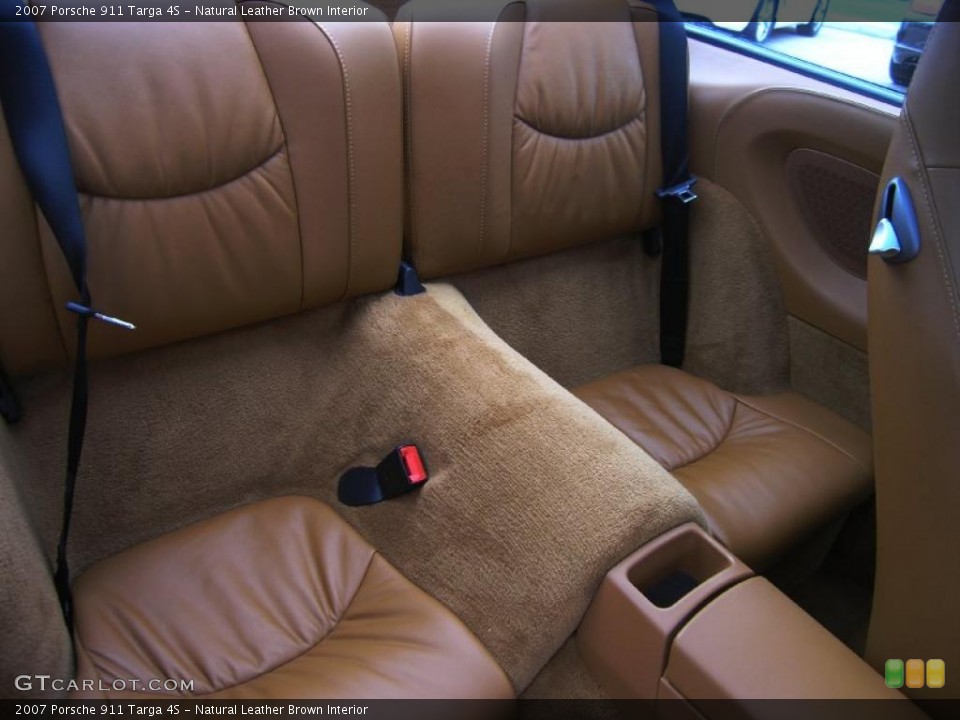Natural Leather Brown Interior Photo for the 2007 Porsche 911 Targa 4S #47531866