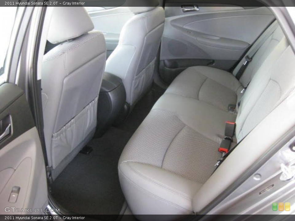 Gray Interior Photo for the 2011 Hyundai Sonata SE 2.0T #47532070