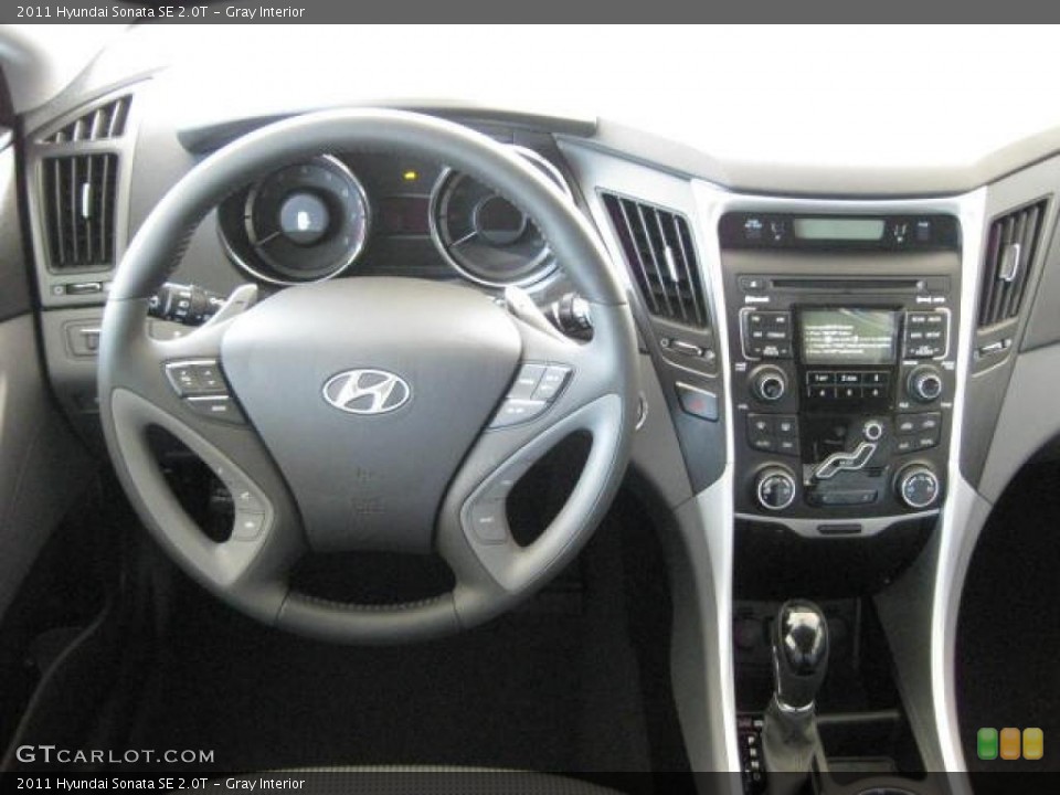 Gray Interior Dashboard for the 2011 Hyundai Sonata SE 2.0T #47532184