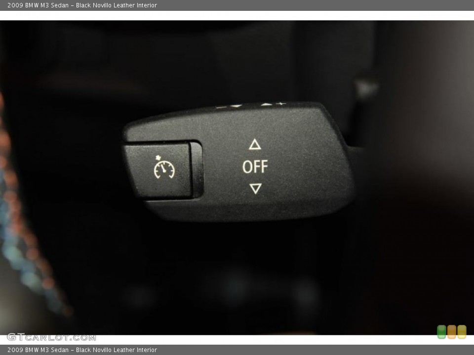 Black Novillo Leather Interior Controls for the 2009 BMW M3 Sedan #47533858