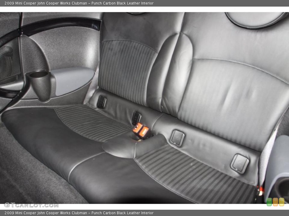 Punch Carbon Black Leather Interior Photo for the 2009 Mini Cooper John Cooper Works Clubman #47538158
